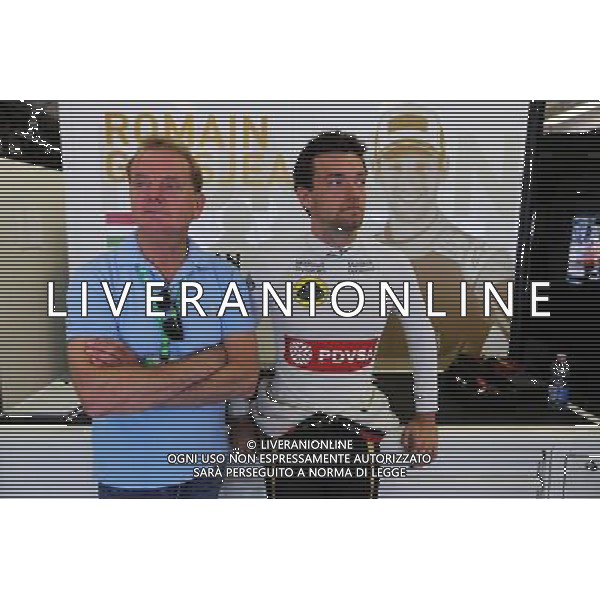 (L to R): Jonathan Palmer (GBR) with his son Jolyon Palmer (GBR) Lotus F1 Team Test and Reserve Driver. 24.07.2015. Formula 1 World Championship, Rd 10, Hungarian Grand Prix, Budapest, Hungary, Practice Day. ONLY ITALY-AG ALDOL IVERANI SAS