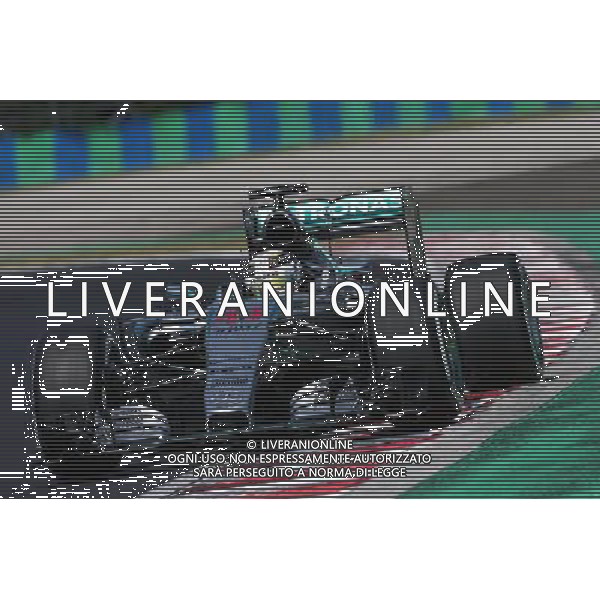 Lewis Hamilton (GBR) Mercedes AMG F1 W06. 24.07.2015. Formula 1 World Championship, Rd 10, Hungarian Grand Prix, Budapest, Hungary, Practice Day. ONLY ITALY-AG ALDOL IVERANI SAS