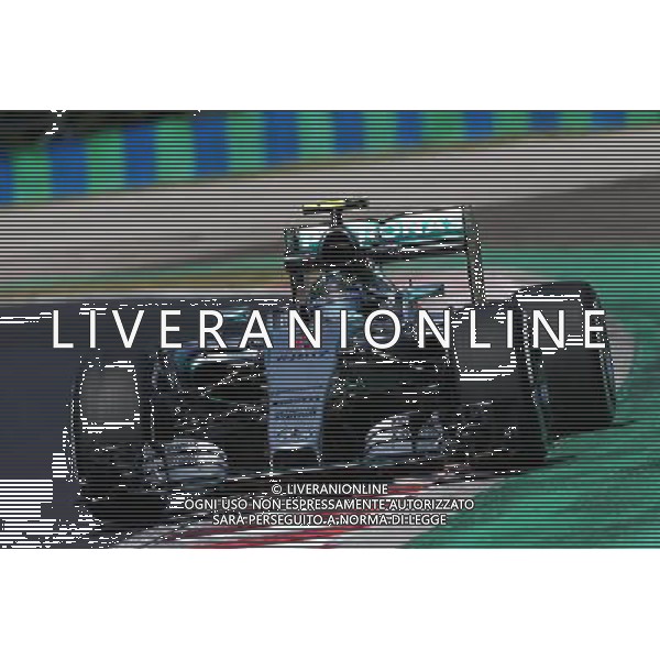 Nico Rosberg (GER) Mercedes AMG F1 W06. 24.07.2015. Formula 1 World Championship, Rd 10, Hungarian Grand Prix, Budapest, Hungary, Practice Day. ONLY ITALY-AG ALDOL IVERANI SAS
