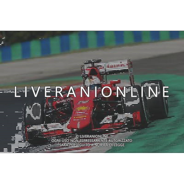 Sebastian Vettel (GER) Ferrari SF15-T. 24.07.2015. Formula 1 World Championship, Rd 10, Hungarian Grand Prix, Budapest, Hungary, Practice Day. ONLY ITALY-AG ALDOL IVERANI SAS