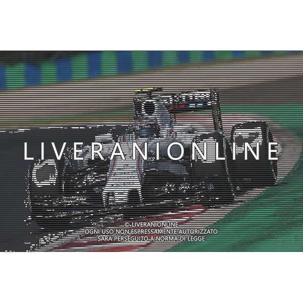 Valtteri Bottas (FIN) Williams FW37. 24.07.2015. Formula 1 World Championship, Rd 10, Hungarian Grand Prix, Budapest, Hungary, Practice Day. ONLY ITALY-AG ALDOL IVERANI SAS