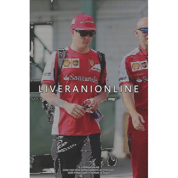 Kimi Raikkonen (FIN) Ferrari. 24.07.2015. Formula 1 World Championship, Rd 10, Hungarian Grand Prix, Budapest, Hungary, Practice Day. ONLY ITALY-AG ALDOL IVERANI SAS