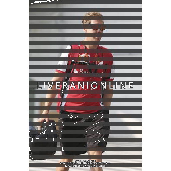 Sebastian Vettel (GER) Ferrari. 24.07.2015. Formula 1 World Championship, Rd 10, Hungarian Grand Prix, Budapest, Hungary, Practice Day. ONLY ITALY-AG ALDOL IVERANI SAS
