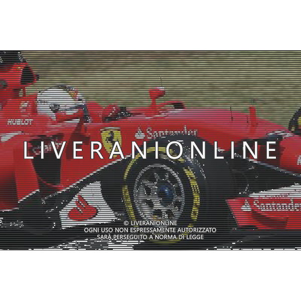 Sebastian Vettel (GER) Ferrari SF15-T. 24.07.2015. Formula 1 World Championship, Rd 10, Hungarian Grand Prix, Budapest, Hungary, Practice Day. ONLY ITALY-AG ALDOL IVERANI SAS