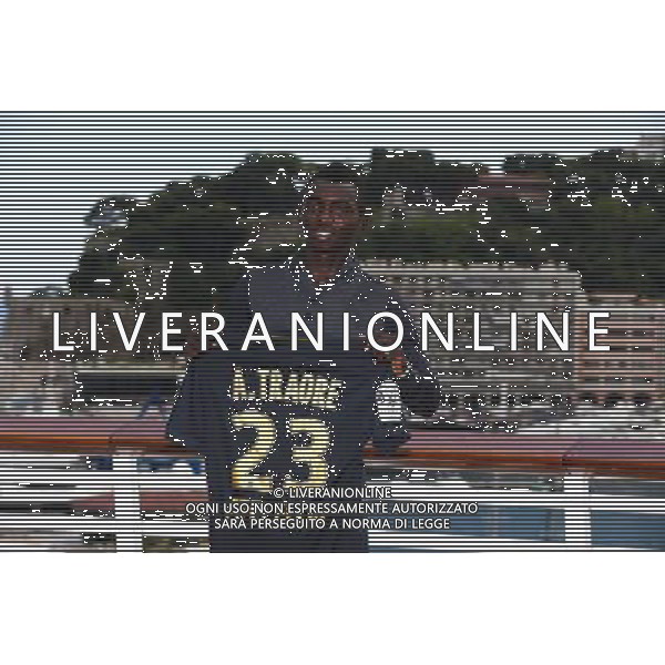 Adama TRAORE - 24.07.2015 - Presentation des recrues de Monaco Photo : Serge Haouzi / Icon Sport AG ALDO LIVERANI SAS ONLY ITALY