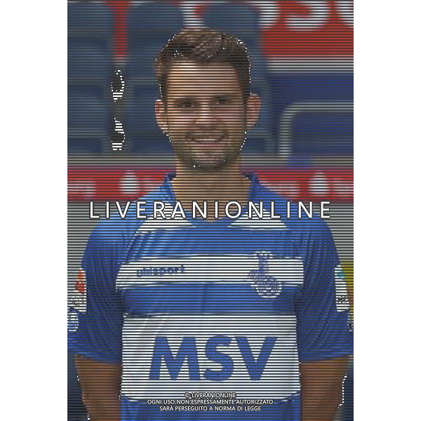 firo : 16.07.2015 Fu§ball, 2.Bundesliga,Saison 2015/2016 MSV Duisburg,Fototermin, Portraittermin, Tim ALBUTAT, $worldrights,Es gelten unsere AGB, einsehbar auf www.firosportphoto.de, copyright by firo sportphoto: Coesfelder Str. 207 D-48249 DŸlmen www.firosportphoto.de mail@firosportphoto.de (V o l k s b a n k B o c h u m - W i t t e n ) BLZ.: 430 601 29 Kt. Nr.: 341 117 100 Tel:Ê +49-2594-9916004 Fax:Ê+49-2594-9916005 AG ALDO LIVERANI SAS ONLY ITALY