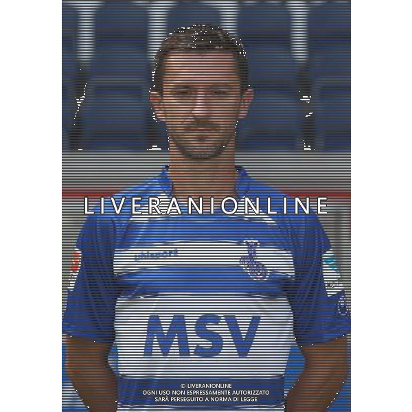 firo : 16.07.2015 Fu§ball, 2.Bundesliga,Saison 2015/2016 MSV Duisburg,Fototermin, Portraittermin, Branimir BAJIC, $worldrights,Es gelten unsere AGB, einsehbar auf www.firosportphoto.de, copyright by firo sportphoto: Coesfelder Str. 207 D-48249 DŸlmen www.firosportphoto.de mail@firosportphoto.de (V o l k s b a n k B o c h u m - W i t t e n ) BLZ.: 430 601 29 Kt. Nr.: 341 117 100 Tel:Ê +49-2594-9916004 Fax:Ê+49-2594-9916005 AG ALDO LIVERANI SAS ONLY ITALY