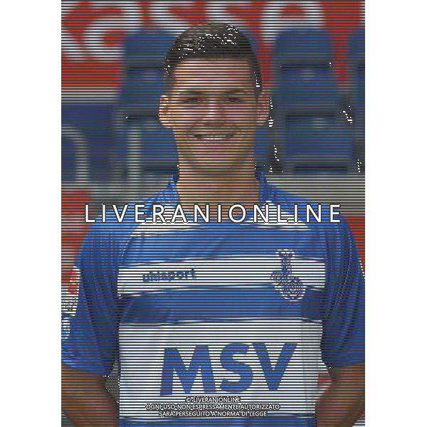 firo : 16.07.2015 Fu§ball, 2.Bundesliga,Saison 2015/2016 MSV Duisburg,Fototermin, Portraittermin, Dominik BEHR, $worldrights,Es gelten unsere AGB, einsehbar auf www.firosportphoto.de, copyright by firo sportphoto: Coesfelder Str. 207 D-48249 DŸlmen www.firosportphoto.de mail@firosportphoto.de (V o l k s b a n k B o c h u m - W i t t e n ) BLZ.: 430 601 29 Kt. Nr.: 341 117 100 Tel:Ê +49-2594-9916004 Fax:Ê+49-2594-9916005 AG ALDO LIVERANI SAS ONLY ITALY