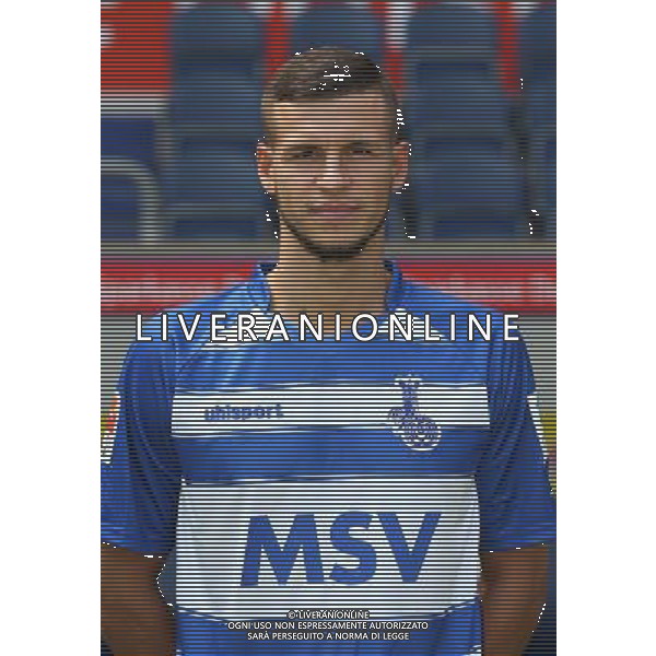 firo : 16.07.2015 Fu§ball, 2.Bundesliga,Saison 2015/2016 MSV Duisburg,Fototermin, Portraittermin, Andreas WIEGEL, $worldrights,Es gelten unsere AGB, einsehbar auf www.firosportphoto.de, copyright by firo sportphoto: Coesfelder Str. 207 D-48249 DŸlmen www.firosportphoto.de mail@firosportphoto.de (V o l k s b a n k B o c h u m - W i t t e n ) BLZ.: 430 601 29 Kt. Nr.: 341 117 100 Tel:Ê +49-2594-9916004 Fax:Ê+49-2594-9916005 AG ALDO LIVERANI SAS ONLY ITALY