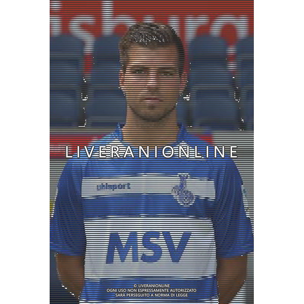firo : 16.07.2015 Fu§ball, 2.Bundesliga,Saison 2015/2016 MSV Duisburg,Fototermin, Portraittermin, Kevin WOLZE, $worldrights,Es gelten unsere AGB, einsehbar auf www.firosportphoto.de, copyright by firo sportphoto: Coesfelder Str. 207 D-48249 DŸlmen www.firosportphoto.de mail@firosportphoto.de (V o l k s b a n k B o c h u m - W i t t e n ) BLZ.: 430 601 29 Kt. Nr.: 341 117 100 Tel:Ê +49-2594-9916004 Fax:Ê+49-2594-9916005 AG ALDO LIVERANI SAS ONLY ITALY