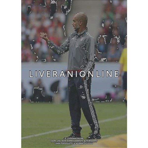firo : 12.07.2015 Fu§ball, 1.Bundesliga,Saison 2015/2016 TELEKOM-CUP 2015, Telekom Cup 2015, FC Augsburg - FC Bayern MŸnchen 2:1 Trainer Pep GUARDIOLA, Bayern, EnttŠuschung $worldrights,Es gelten unsere AGB, einsehbar auf www.firosportphoto.de, copyright by firo sportphoto: Coesfelder Str. 207 D-48249 DŸlmen www.firosportphoto.de mail@firosportphoto.de (V o l k s b a n k B o c h u m - W i t t e n ) BLZ.: 430 601 29 Kt. Nr.: 341 117 100 Tel:Ê +49-2594-9916004 Fax:Ê+49-2594-9916005 AG ALDO LIVERANI SAS ONLY ITALY
