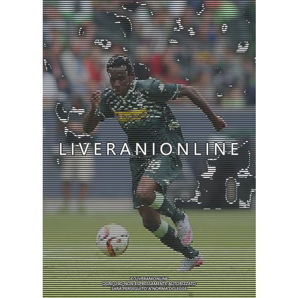 Fu§ball, firo : 12.07.2015 1.BL, 1.Bundesliga, Saison 2015/2016, Telekom Cup, Ibrahima TRAURE, BMG Borussia Mšnchengladbach Moenchengladbach, ganze Figur, Einzelaktion, $worldrightsEs gelten unsere AGB, einsehbar auf www.firosportphoto.de, copyright by firo sportphoto: Coesfelder Str. 207 D-48249 DŸlmen www.firosportphoto.de mail@firosportphoto.de (V o l k s b a n k B o c h u m - W i t t e n ) BLZ.: 430 601 29 Kt. Nr.: 341 117 100 Tel:Ê +49-2594-9916004 Fax:Ê+49-2594-9916005 AG ALDO LIVERANI SAS ONLY ITALY
