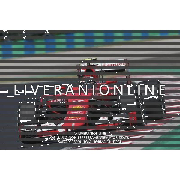 Kimi Raikkonen (FIN) Ferrari SF15-T. 24.07.2015. Formula 1 World Championship, Rd 10, Hungarian Grand Prix, Budapest, Hungary, Practice Day. AG ALDO LIVERANI SAS ONLY ITALY