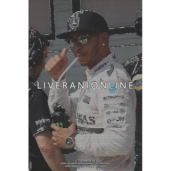 Pole position for Lewis Hamilton (GBR) Mercedes AMG F1. 25.07.2015. Formula 1 World Championship, Rd 10, Hungarian Grand Prix, Budapest, Hungary, Qualifying Day. ONLY ITALY-AG ALDO LIVERANI SAS
