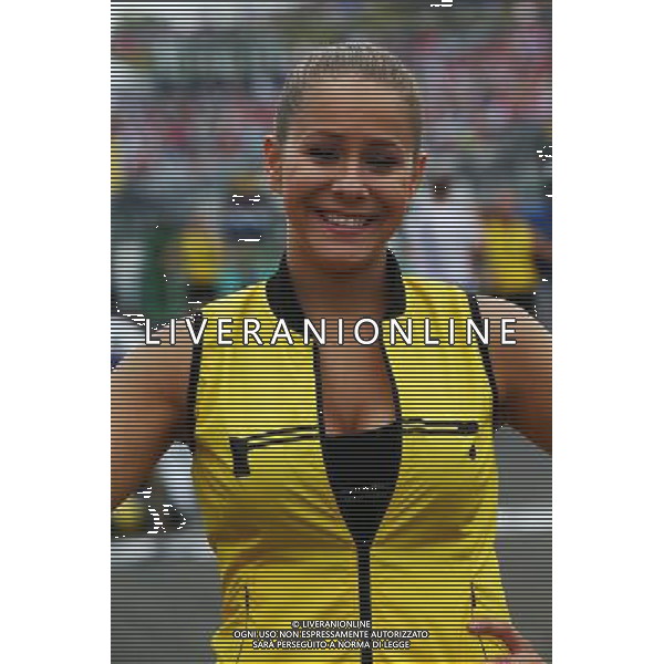 Grid girl. 26.07.2015. Formula 1 World Championship, Rd 10, Hungarian Grand Prix, Budapest, Hungary, Race Day. /AGENZIA ALDO LIVERANI Sas - ITALY ONLY - EDITORIAL USE ONLY