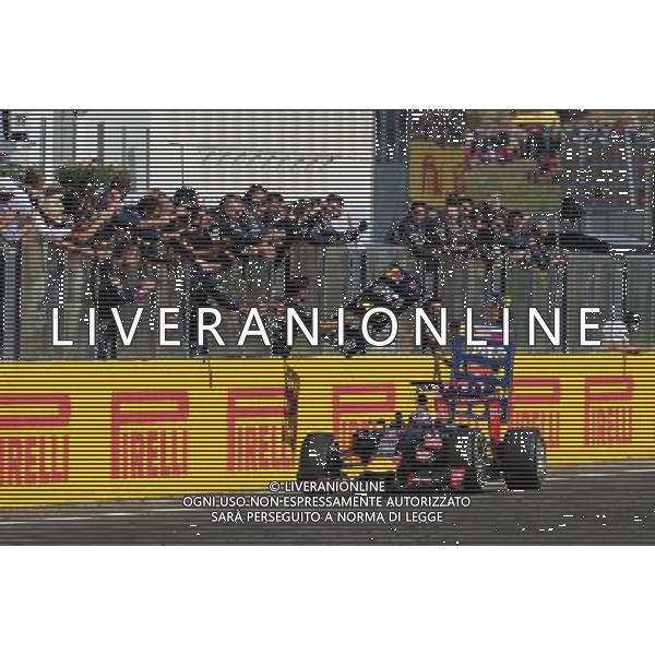 Daniel Ricciardo (AUS), Red Bull Racing 26.07.2015. Formula 1 World Championship, Rd 10, Hungarian Grand Prix, Budapest, Hungary, Race Day. AG ALDO LIVERANI SAS ONLY ITALY