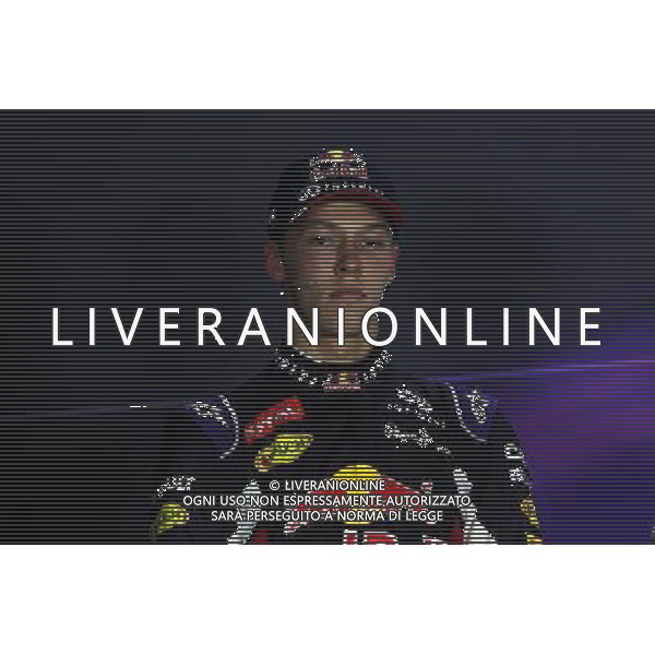 Daniil Kvyat (RUS) Red Bull Racing in the FIA Press Conference. 26.07.2015. Formula 1 World Championship, Rd 10, Hungarian Grand Prix, Budapest, Hungary, Race Day. AG ALDO LIVERANI SAS ONLY ITALY