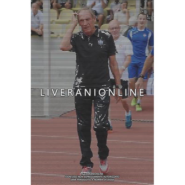 Lugano (Svizzera) 26-07-2015 Stadio Cornaredo Super League campionato svizzero Lugano vs Thun nella foto Zdenek Zeman allenatore del Lugano foto Roberto Garavaglia - ag. Aldo Liverani sas