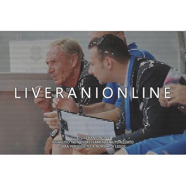 Lugano (Svizzera) 26-07-2015 Stadio Cornaredo Super League campionato svizzero Lugano vs Thun nella foto Zdenek Zeman allenatore del Lugano foto Roberto Garavaglia - ag. Aldo Liverani sas
