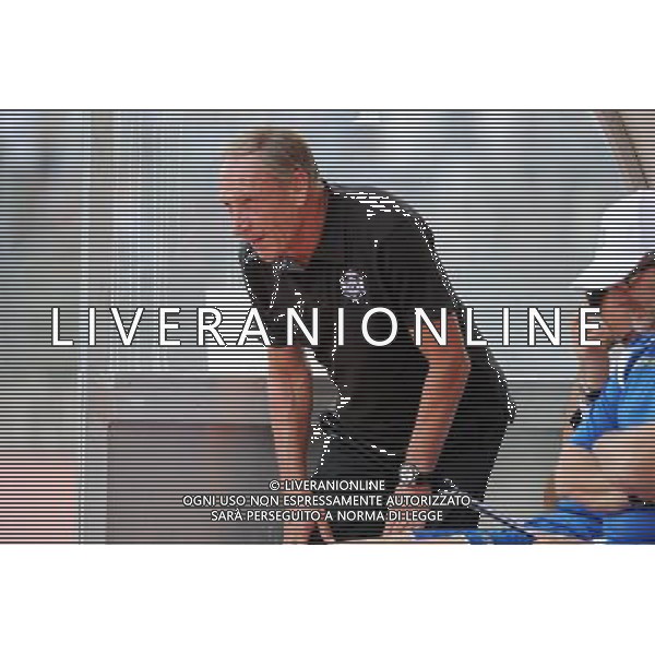 Lugano (Svizzera) 26-07-2015 Stadio Cornaredo Super League campionato svizzero Lugano vs Thun nella foto Zdenek Zeman allenatore del Lugano foto Roberto Garavaglia - ag. Aldo Liverani sas