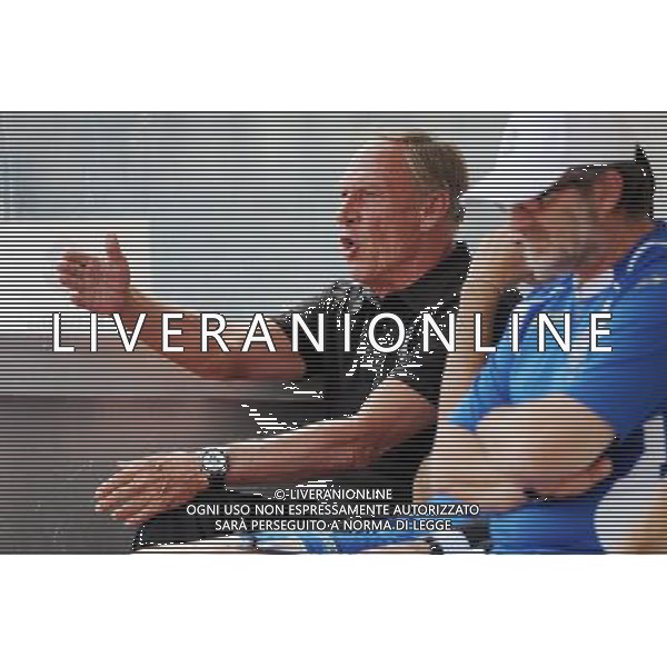 Lugano (Svizzera) 26-07-2015 Stadio Cornaredo Super League campionato svizzero Lugano vs Thun nella foto Zdenek Zeman allenatore del Lugano foto Roberto Garavaglia - ag. Aldo Liverani sas