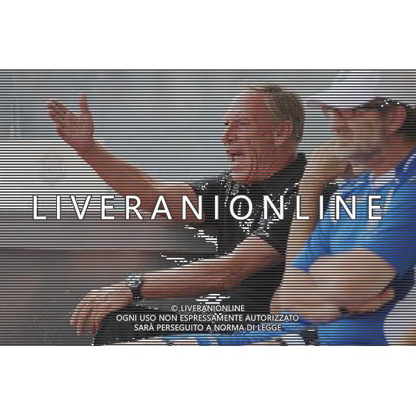 Lugano (Svizzera) 26-07-2015 Stadio Cornaredo Super League campionato svizzero Lugano vs Thun nella foto Zdenek Zeman allenatore del Lugano foto Roberto Garavaglia - ag. Aldo Liverani sas