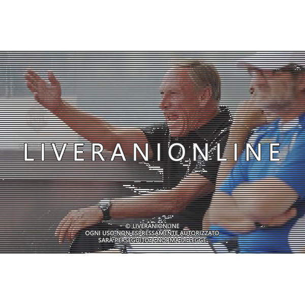 Lugano (Svizzera) 26-07-2015 Stadio Cornaredo Super League campionato svizzero Lugano vs Thun nella foto Zdenek Zeman allenatore del Lugano foto Roberto Garavaglia - ag. Aldo Liverani sas