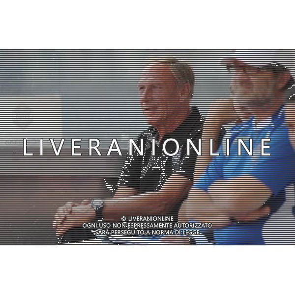 Lugano (Svizzera) 26-07-2015 Stadio Cornaredo Super League campionato svizzero Lugano vs Thun nella foto Zdenek Zeman allenatore del Lugano foto Roberto Garavaglia - ag. Aldo Liverani sas