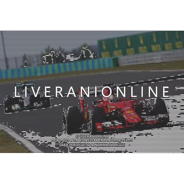 Sebastian Vettel (GER) Ferrari SF15-T. 26.07.2015. Formula 1 World Championship, Rd 10, Hungarian Grand Prix, Budapest, Hungary, Race Day. AG ALDO LIVERANI SAS ONLY ITALY