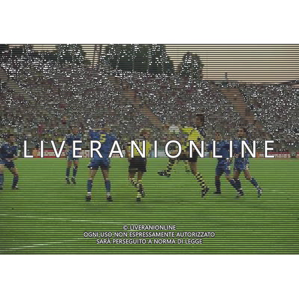 MONACO 28-05-1997 FINALE DI CHAMPIONS LEAGUE BORUSSIA DORTMUND-JUVENTUS NELLA FOTO RIDLE KARL HEINZE AG ALDO LIVERANI SAS