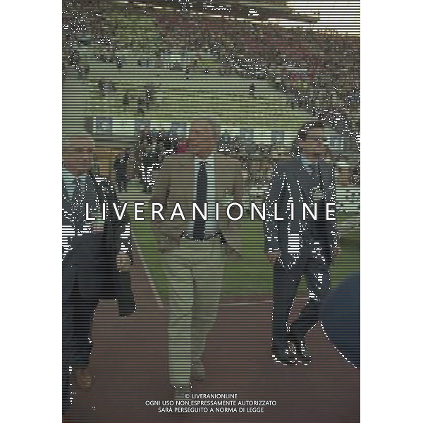 MONACO 28-05-1997 FINALE DI CHAMPIONS LEAGUE BORUSSIA DORTMUND-JUVENTUS NELLA FOTO UMBERTO AGNELLI AG ALDO LIVERANI SAS