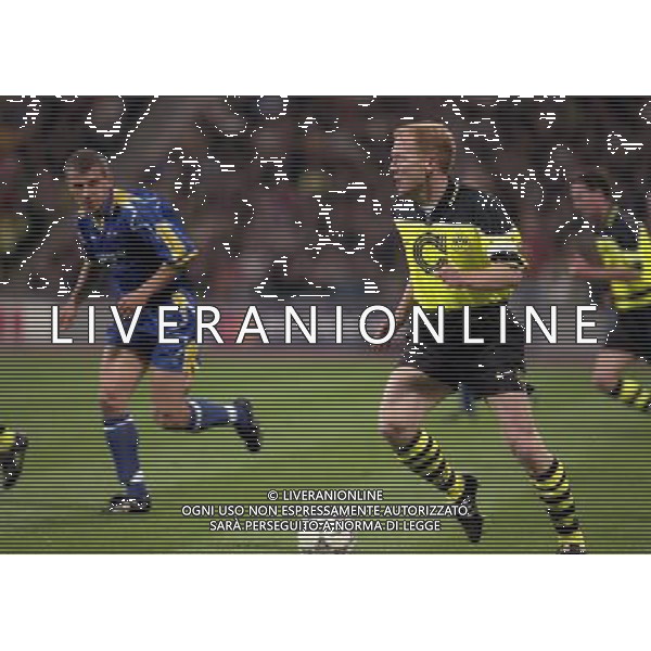 MONACO 28-05-1997 FINALE DI CHAMPIONS LEAGUE BORUSSIA DORTMUND-JUVENTUS NELLA FOTO MATTHIAS SAMMER AG ALDO LIVERANI SAS