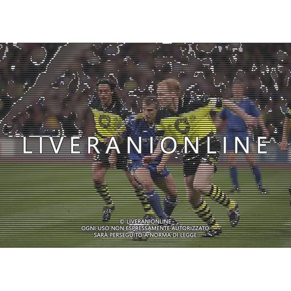 MONACO 28-05-1997 FINALE DI CHAMPIONS LEAGUE BORUSSIA DORTMUND-JUVENTUS NELLA FOTO MATTHIAS SAMMER AG ALDO LIVERANI SAS