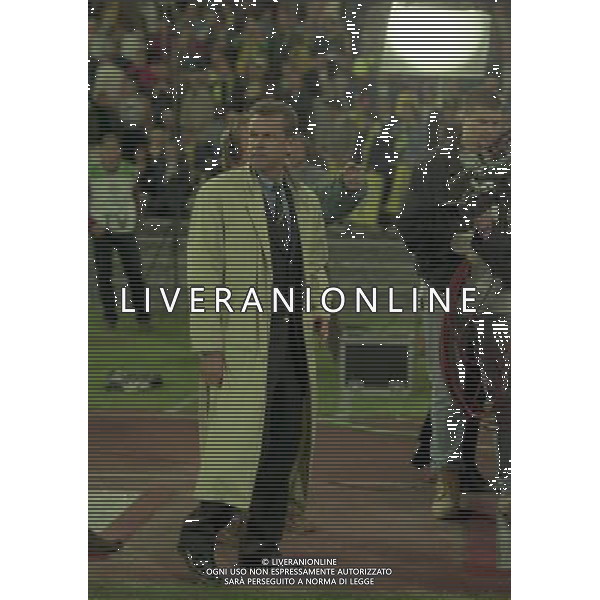 MONACO 28-05-1997 FINALE DI CHAMPIONS LEAGUE BORUSSIA DORTMUND-JUVENTUS NELLAFOTO OTTMAR HITZFIELD AG ALDO LIVERANI SAS