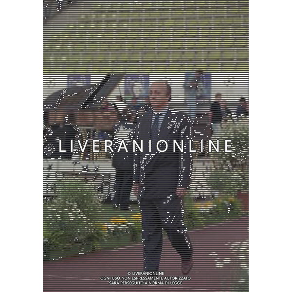 MONACO 28-05-1997 FIANALE DI CHAMPIONS LEAGUE BORUSSIA DORTMUND-JUVENTUS NELLA FOTO LUCIANO MOGGI AG ALDO LIVERANI SAS