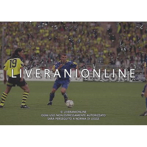 MONACO 28-05-1997 FINALE DI CHAMPIONS LEAGUE BORUSSIA DORTMUND-JUVENTUS NELLA FOTO vladimir jugovic AG ALDO LIVERANI SAS