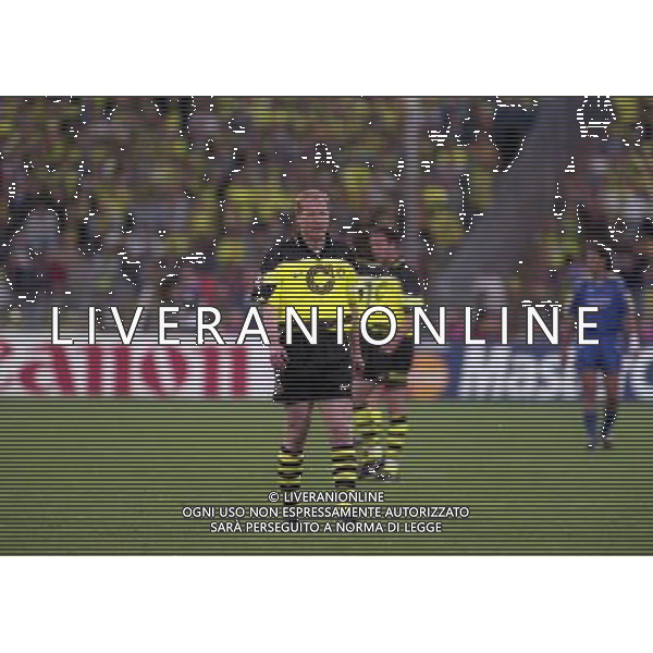 MONACO 28-05-1997 FINALE DI CHAMPIONS LEAGUE BORUSSIA DORTMUND-JUVENTUS NELLA FOTO MATTHIAS SAMMER AG ALDO LIVERANI SAS