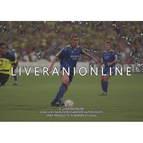 MONACO 28-05-1997 FINALE DI CHAMPIONS LEAGUE BORUSSIA DORTMUND-JUVENTUS NELLA FOTO ALEN BOKSIC AG ALDO LIVERANI SAS
