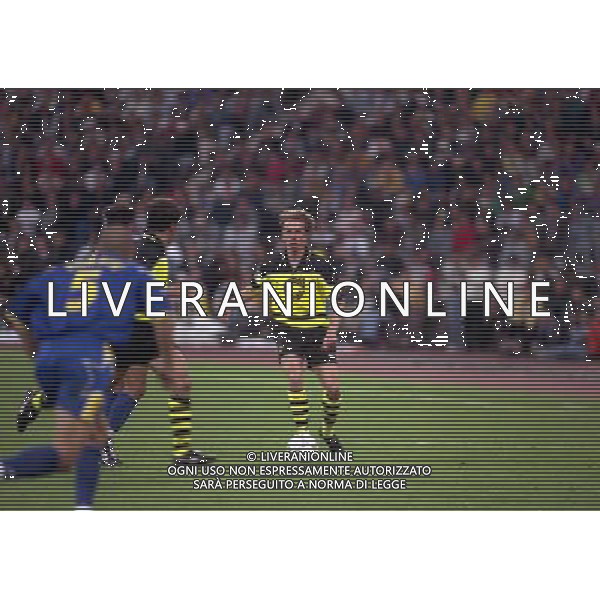 MONACO 28-05-1997 FINALE DI CHAMPIONS LEAGUE BORUSSIA DORTMUND-JUVENTUS NELLA FOTO Jorg HEINRICH AG ALDO LIVERANI SAS