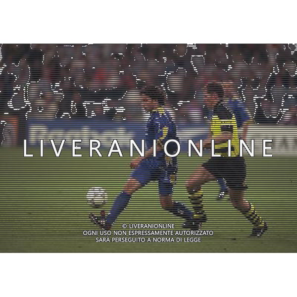 MONACO 28-05-1997 FINALE DI CHAMPIONS LEAGUE BORUSSIA DORTMUND-JUVENTUS NELLA FOTO ALESSANDRO DEL PIERO AG ALDO LIVERANI SAS
