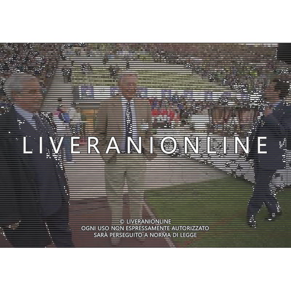 MONACO 28-05-1997 FINALE DI CHAMPIONS LEAGUE BORUSSIA DORTMUND-JUVENTUS NELLA FOTO UMBERTO AGNELLI AG ALDO LIVERANI SAS