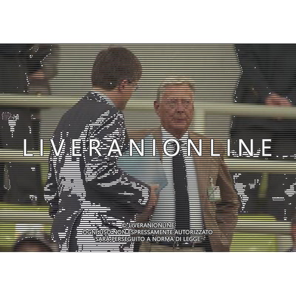 MONACO 28-05-1997 FINALE DI CHAMPIONS LEAGUE BORUSSIA DORTMUND-JUVENTUS NELLA FOTO UMBERTO AGNELLI AG ALDO LIVERANI SAS