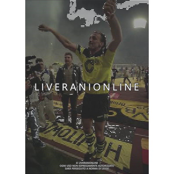 MONACO 28-05-1997 FINALE DI CHAMPIONS LEAGUE BORUSSIA DORTMUND-JUVENTUS NELLA FOTO JURGHEN KOLLER AG ALDO LIVERANI SAS