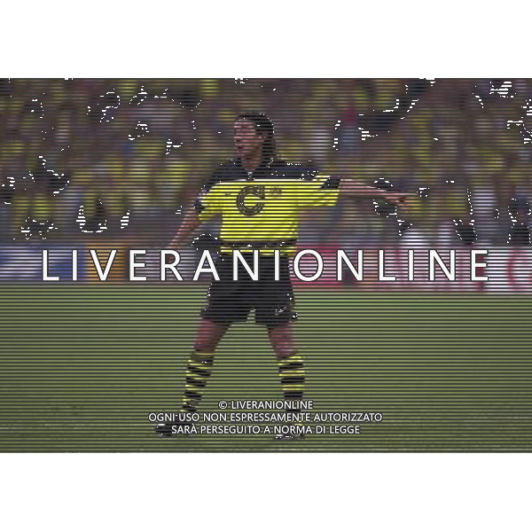 MONACO 28-05-1997 FINALE DI CHAMPIONS LEAGUE BORUSSIA DORTMUND-JUVENTUS NELLA FOTO PAULO SOUSA AG ALDO LIVERANI SAS