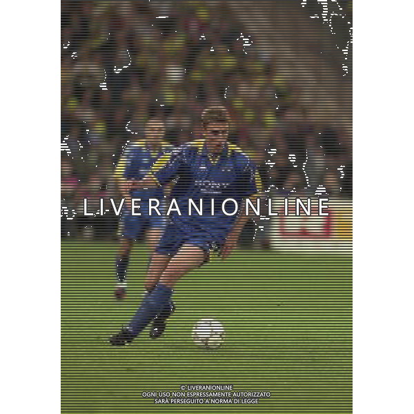 MONACO 28-05-1997 FINALE DI CHAMPIONS LEAGUE BORUSSIA DORTMUND-JUVENTUS NELLA FOTO ALEN BOKSIC AG ALDO LIVERANI SAS
