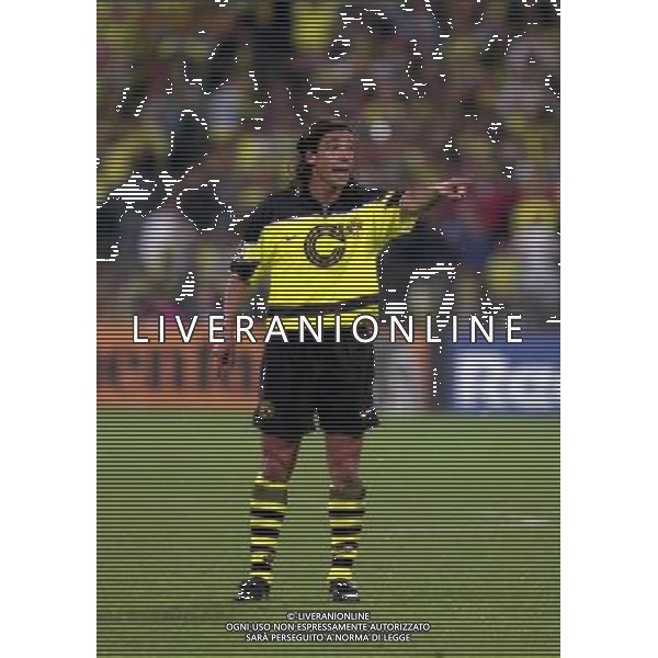 MONACO 28-05-1997 FINALE DI CHAMPIONS LEAGUE BORUSSIA DORTMUND-JUVENTUS NELLA FOTO PAULO SOUSA AG ALDO LIVERANI SAS