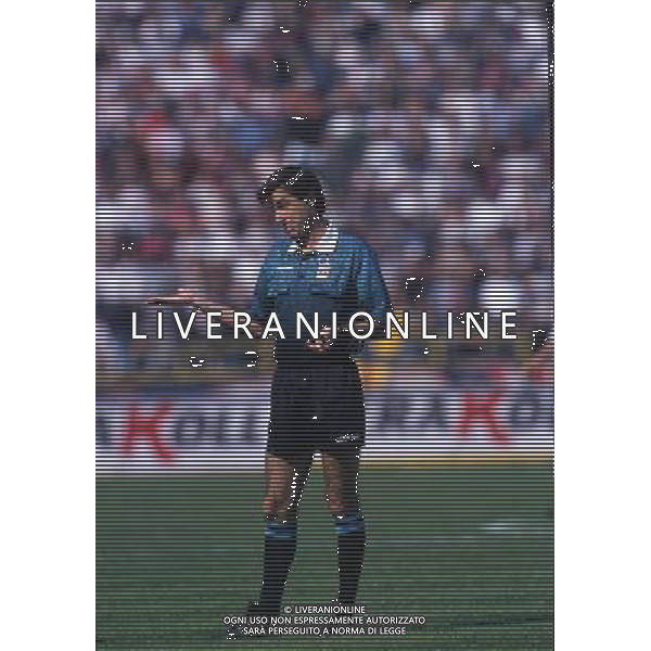 RETROSPETTIVA ARBITRO PIERO CECCARINI NELLA FOTO ARBITRO PIERO CECCARINI AG ALDO LIVERANI SAS