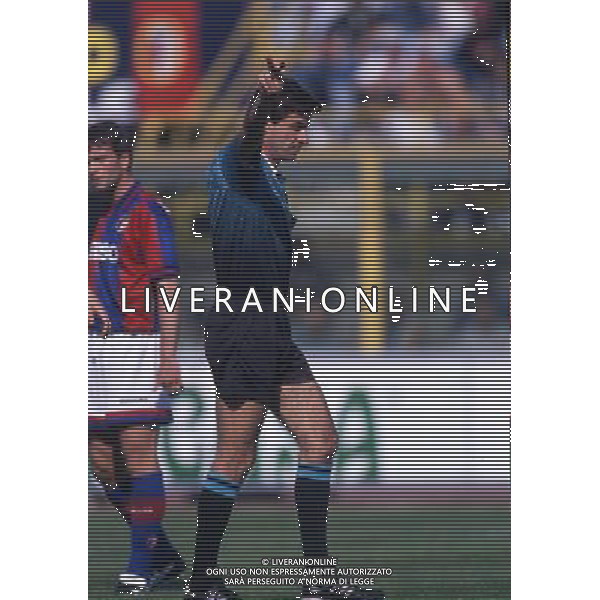 RETROSPETTIVA ARBITRO PIERO CECCARINI NELLA FOTO ARBITRO PIERO CECCARINI AG ALDO LIVERANI SAS