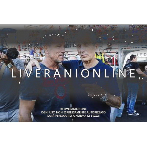 Pascal OLMETA / Hubert FALCO - 28.07.2015 - Toulon / France 98 - Match Caritatif Photo : Dagoune / Icon Sport AG ALDO LIVERANI SAS ONLY ITALY