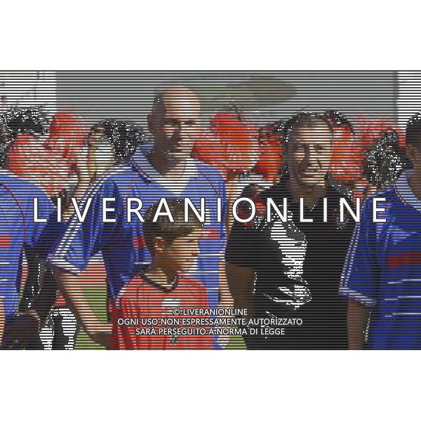 Zinedine ZIDANE - Mourad BOUDJELLAL - 28.07.2015 - Toulon / France 98 - Match Caritatif Photo : Dagoune / Icon Sport